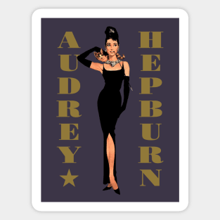 Audrey Hepburn Sticker